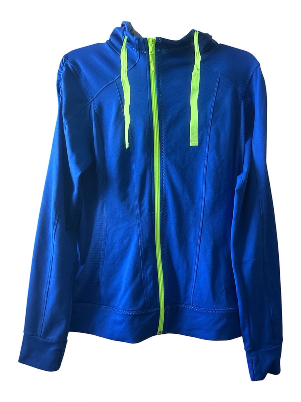 The North Face athletic full zip jacket with hood